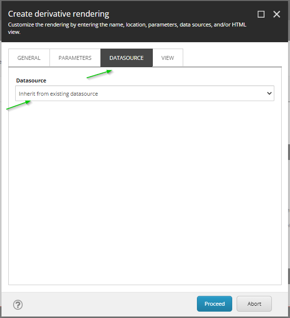 Clone Slider Filter - Datasource Step