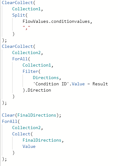 ClearCollect examples