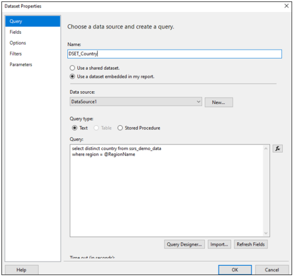 How To Create Cascading Parameters In Reporting Services (SSRS) / Blogs ...