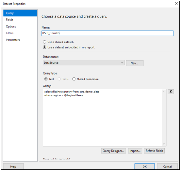 How to create cascading parameters in Reporting services (SSRS) / Blogs ...