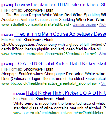 Red Wine Flash Results