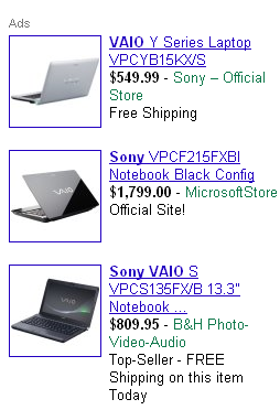 Sony Laptops Ad