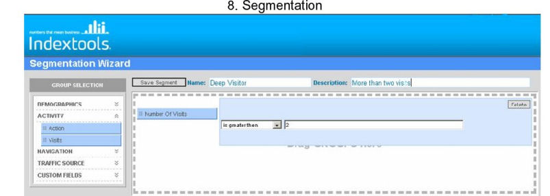 IndexTools Segmentation