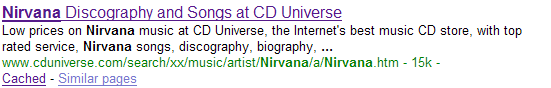 cd universe results