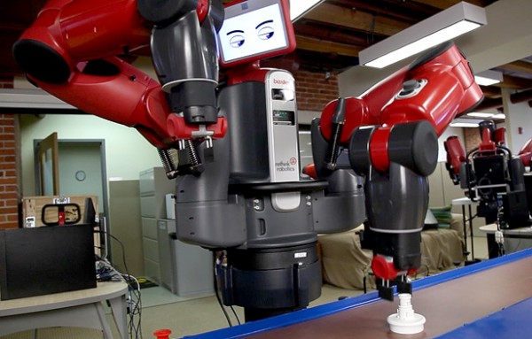 Baxter, the robot created by Rodney Brooks