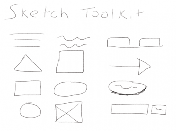 Sketch Toolkit - Line, Circles, Squares, Triangles