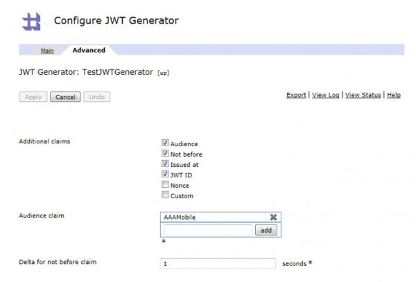 configure jwt generator_advanced
