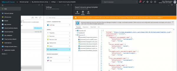 AzurePortal_ExportARM_ViewTemplate