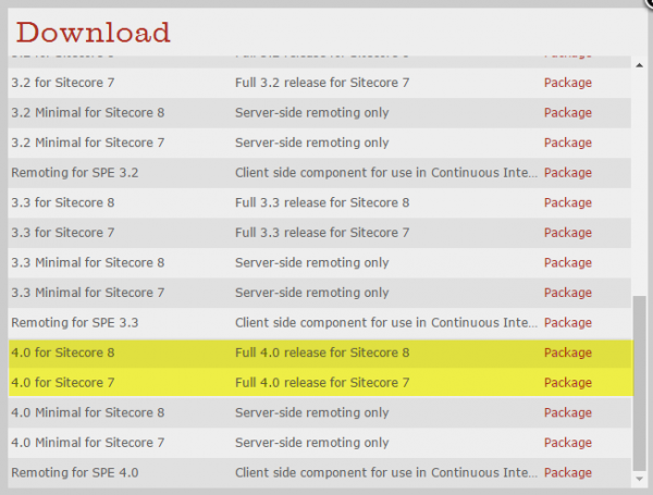 Sitecore Powershell Extensions Downloads