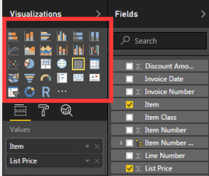 Power BI Visualizations