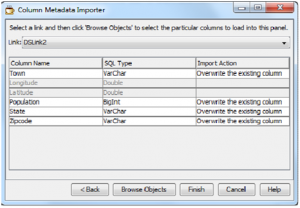 Column Metadata Importer MongoDB