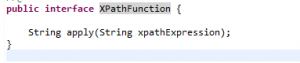 Selenium XPathFunction