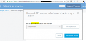 Applying a Mule API OAuth2 Security Policy
