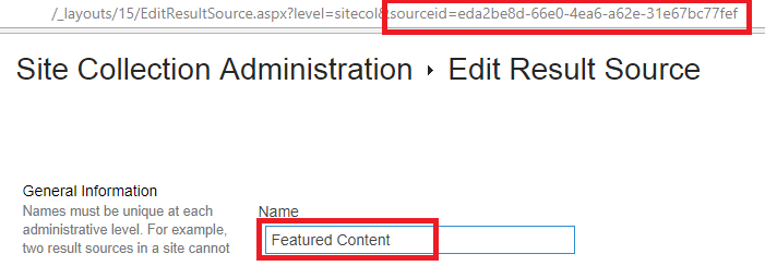 How to Search Using the Result Source Name with O365 Search REST API