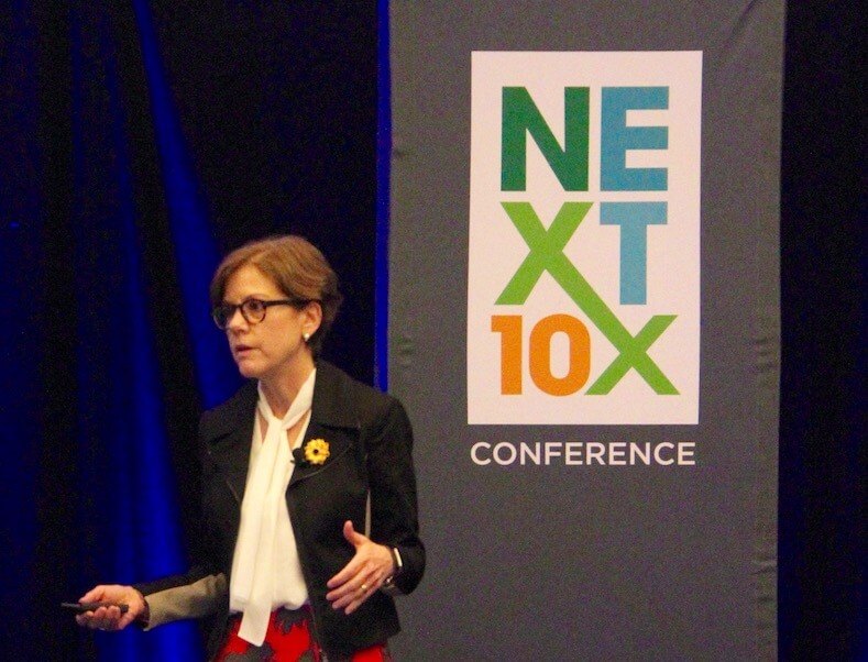 Ann Handley MarketingProfs speaking at Next10x Boston 2018