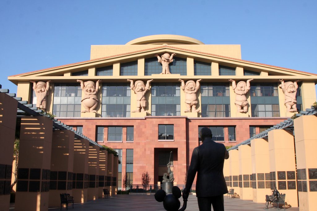 The Team Disney Building on the Walt Disney Studios Back Lot