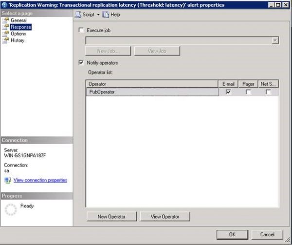 MSSQL Monitoring & Alerts – Alert Jobs & Response.