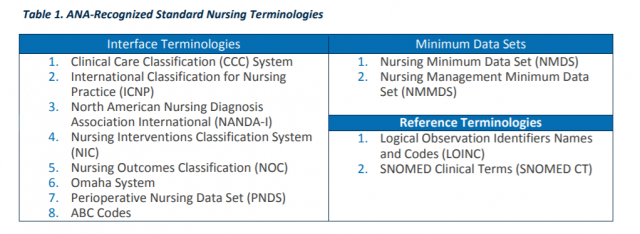 What Is Standardized Nursing Terminology