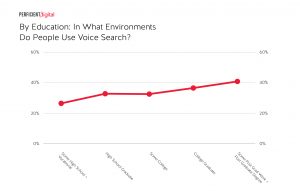 voice usage by education