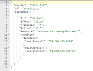 policy json example