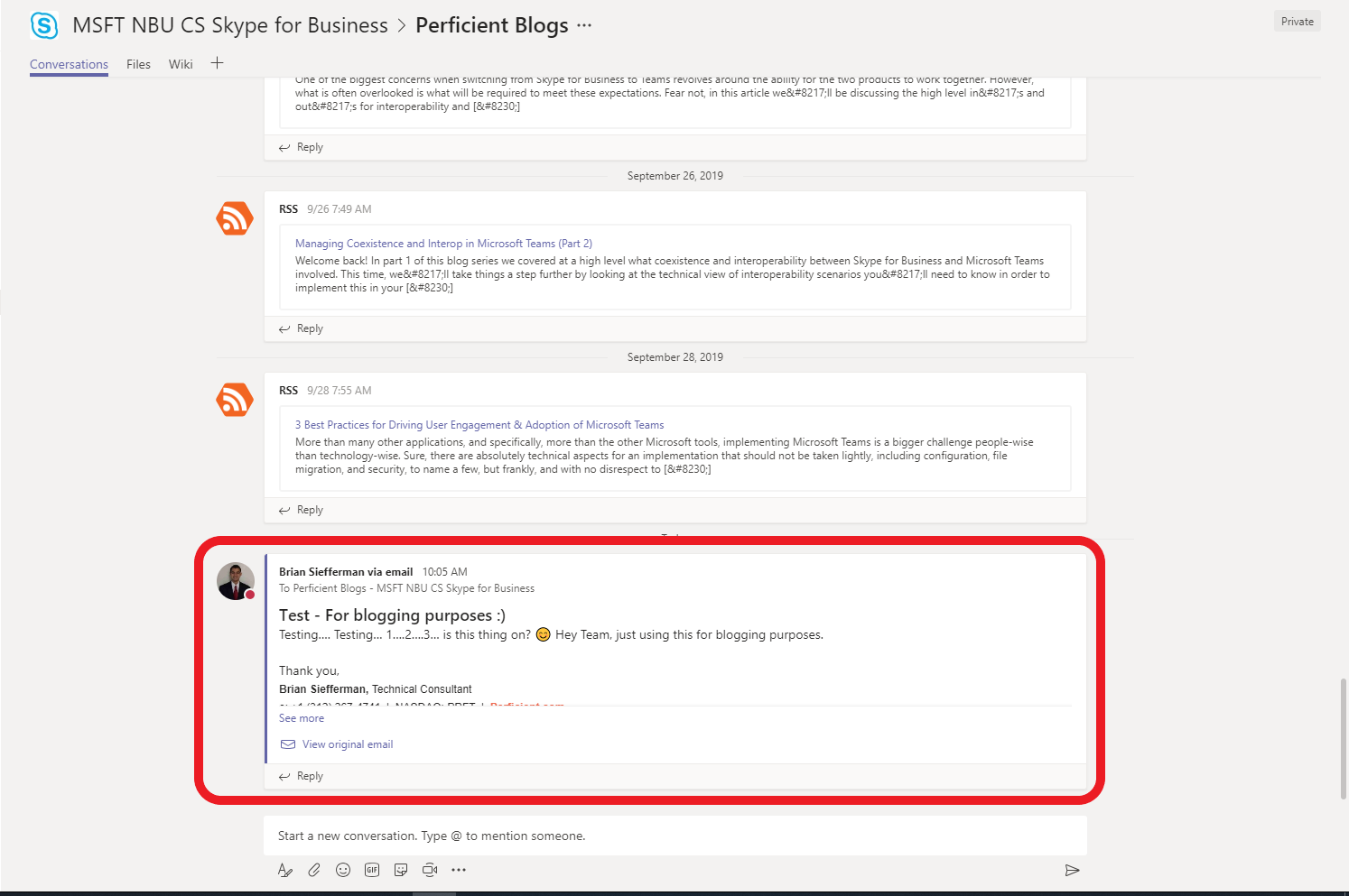 Send Emails To A Teams Channel One Tip You Can t Live Without Blogs 
