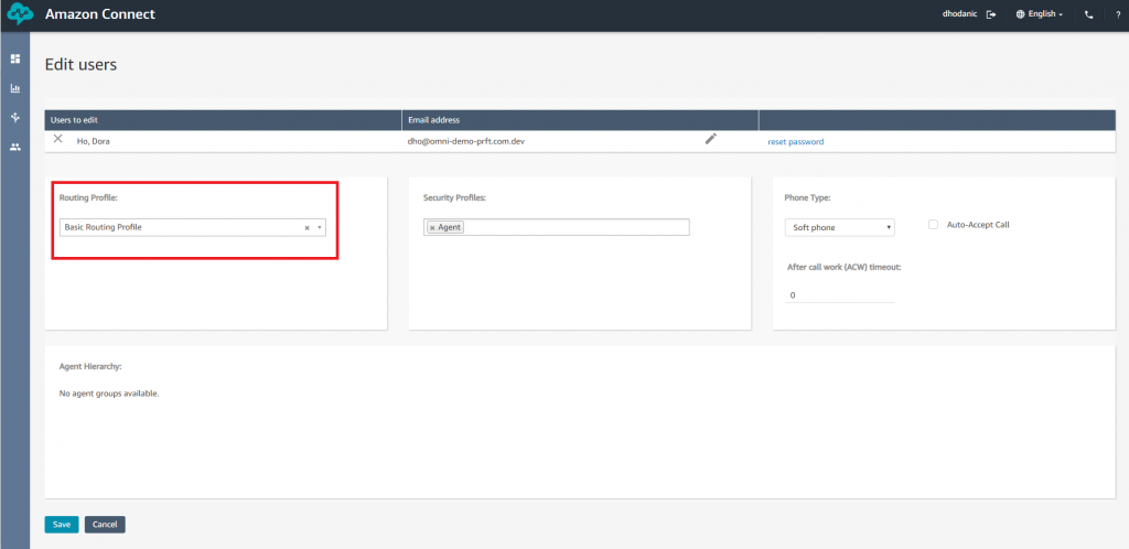 Amazon Connect Chat: Routing Profile Changes / Blogs / Perficient