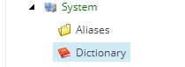 Sitecore Dictionary