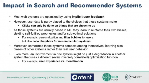Impact In Search And Recommender Systems