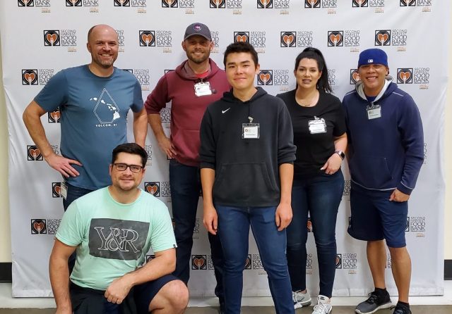 Perficient team at food bank in Dec 2019