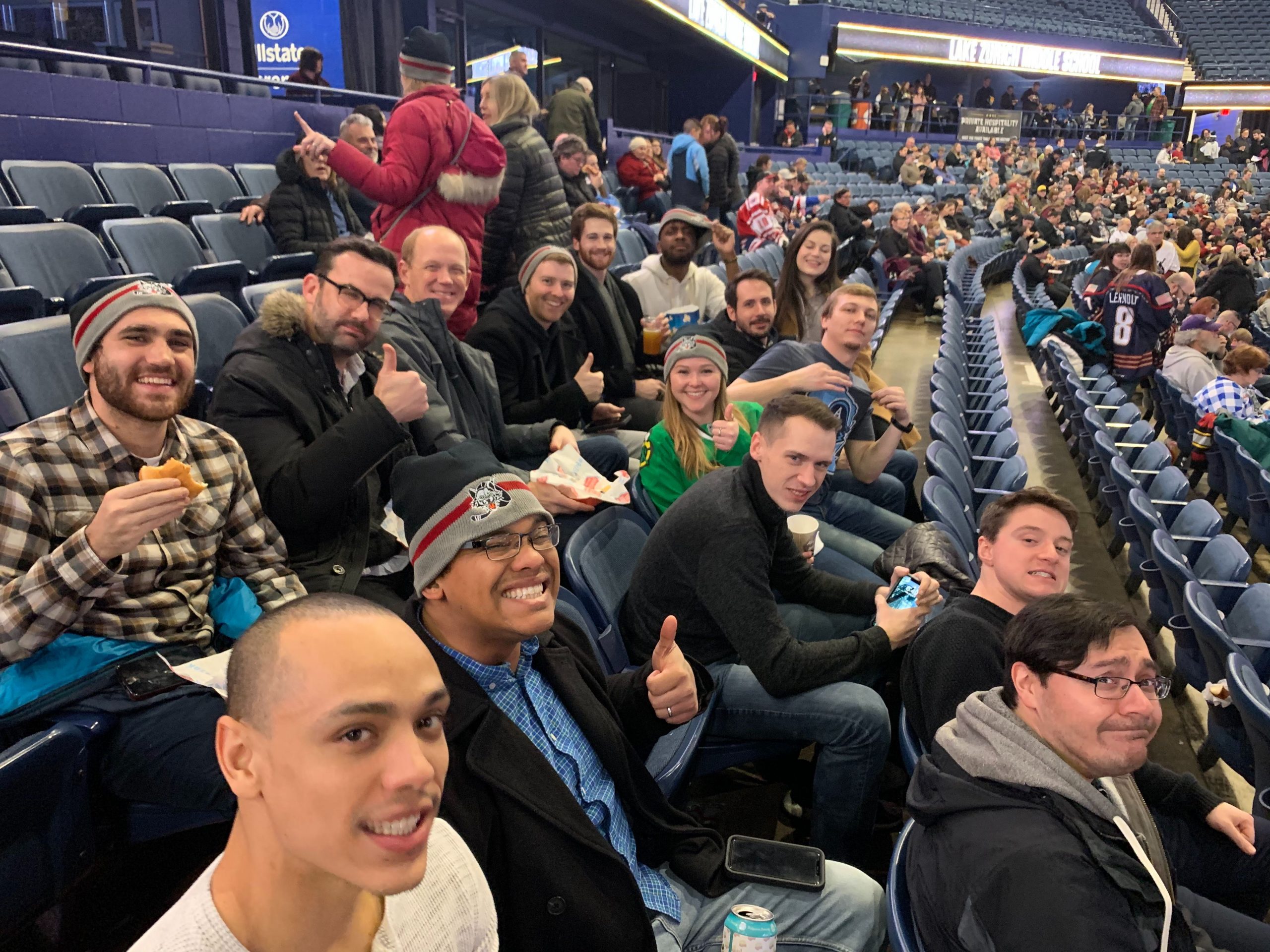 Chicago Wolves Game Brings Perficient Colleagues Closer Together