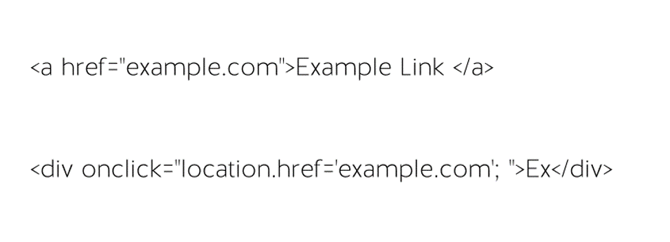 Urls examples in JavaScript 