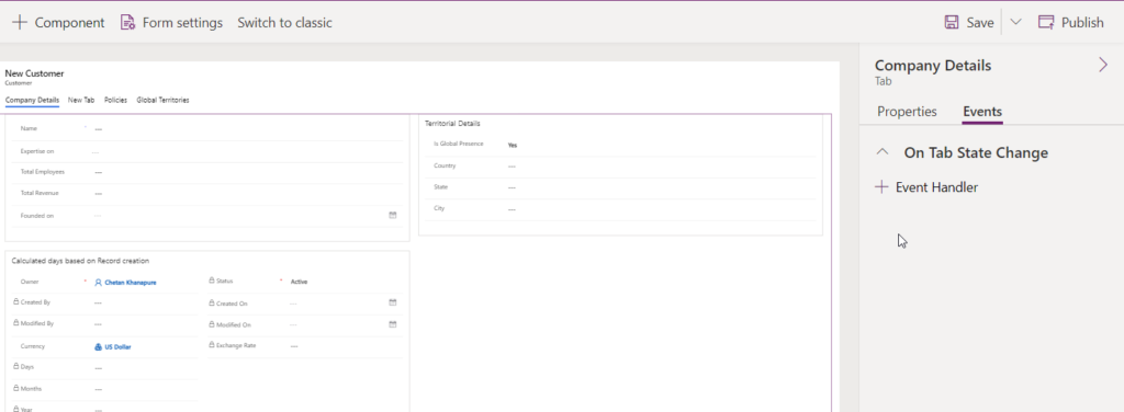 Client side script on Model Driven Apps and Dynamics 365 - Part One