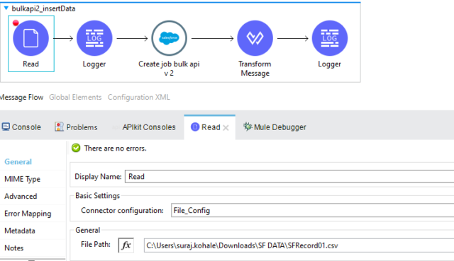 Using the Salesforce Bulk API