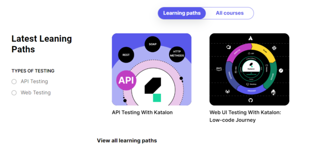 2023 09 03 22 15 38 Katalon Academy Automation Testing Courses To Level Up