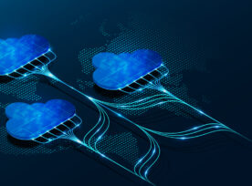 Multiple Cloud Symbol Vector Illustration, 2d Cloud, 3d Cloud, Multi Cloud Work Connected Data.