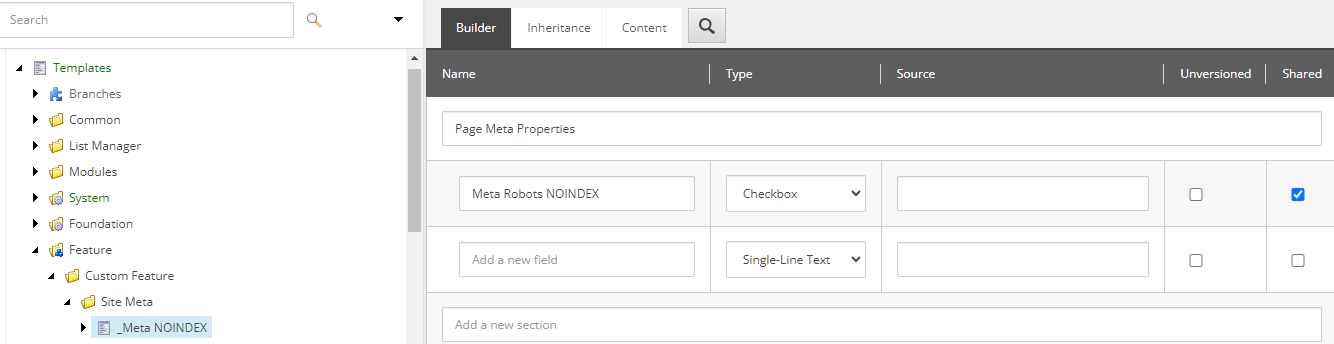 3 Meta Noindex Template