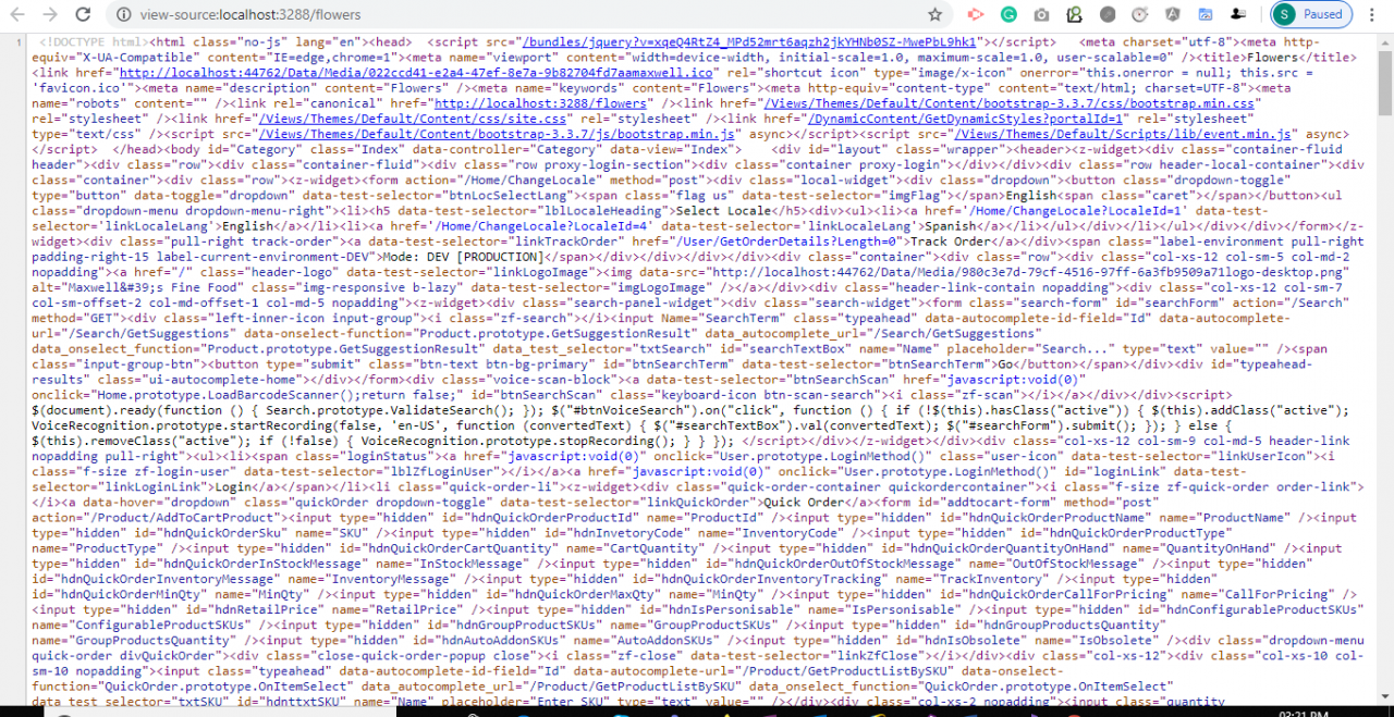 Performance Optimization: Minify HTML in Znode 9.X Ecommerce Framework SDK