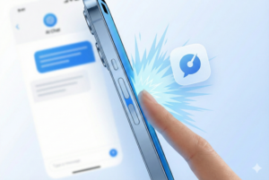 iPhone Action Button triggering AI assistant