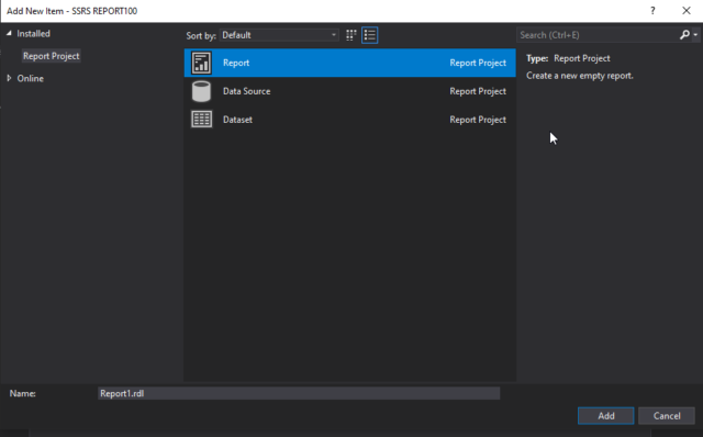 How To Create Reports Using SQL Server Reporting Service(SSRS)