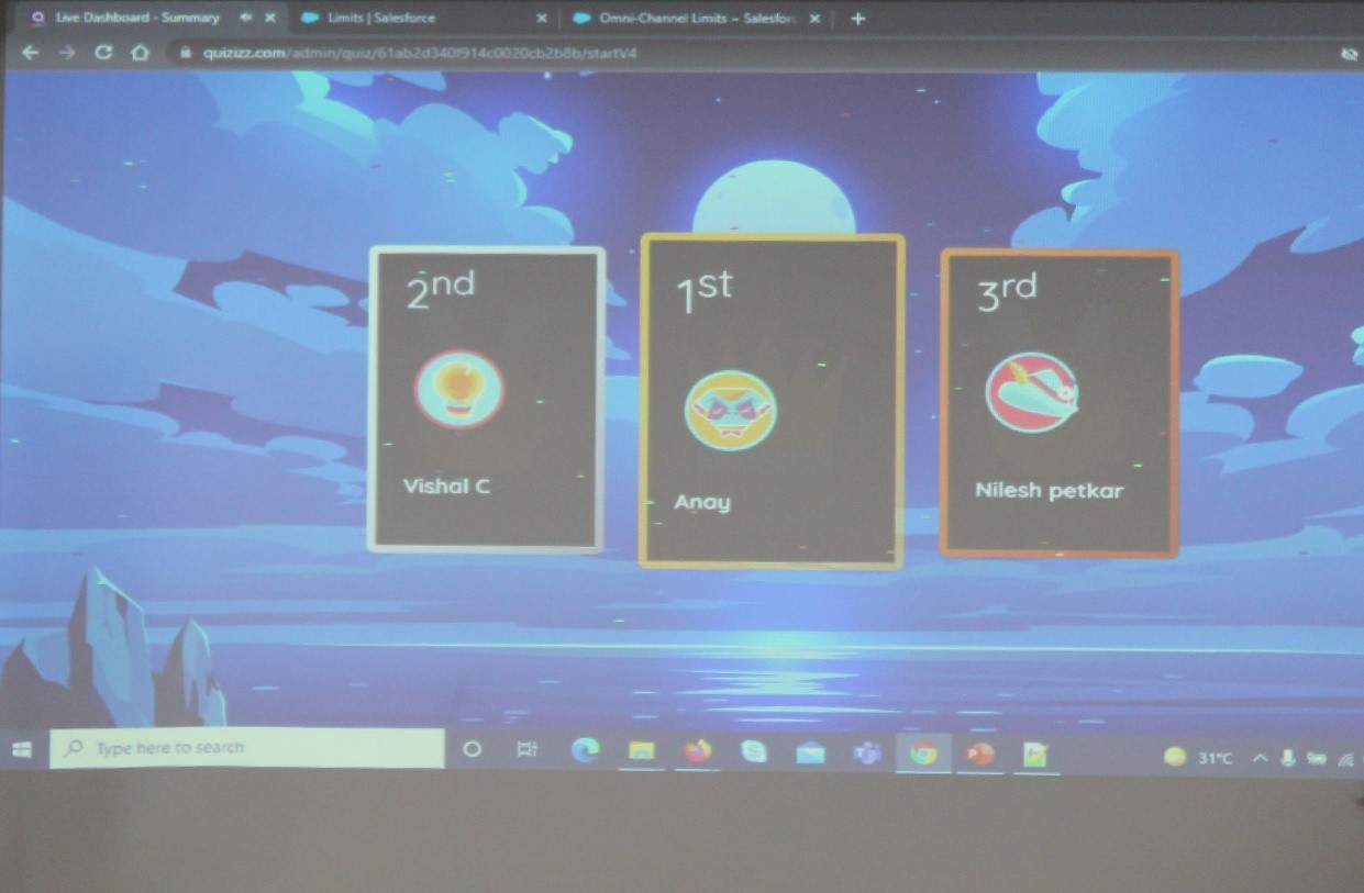 First In-Person Salesforce Meetup at Perficient Nagpur Office and ...