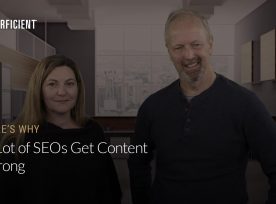 Eric Enge and Eve Sangenito on Why A Lot Of Seos Get Content Wrong