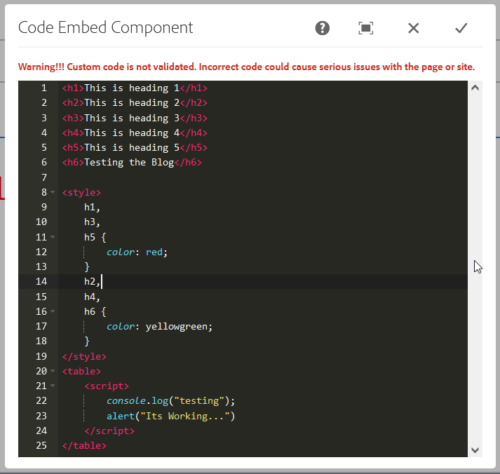 Beyond Embed Component: Integrate Web Code Editor / Blogs / Perficient