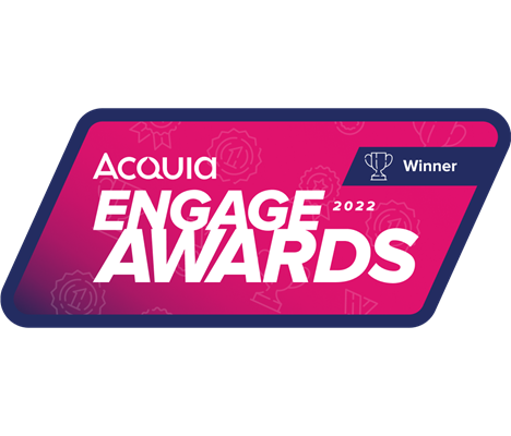 Acquia Engage Award Winner Badge