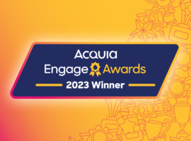 Acquia Engage Awards 2023 Winner