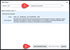 Add General Accountant Users