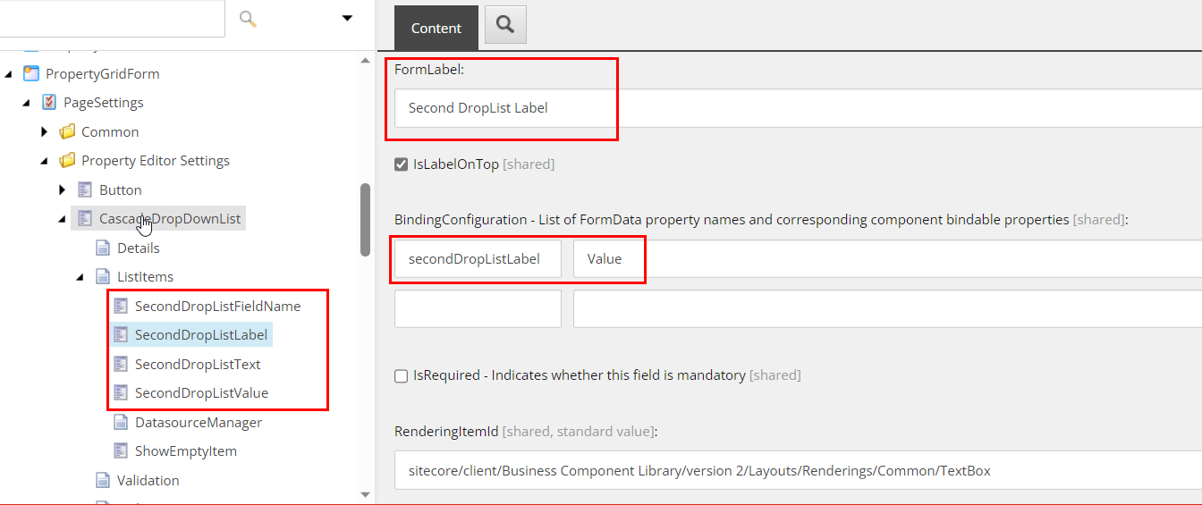 Add Element Properties