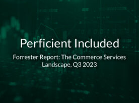 Perficient Included: Forrester Report: The Commerce Services Landscape, Q3 2023