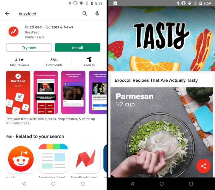 Android Instant App