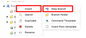 Sitecore Branch - Insert Branch Template