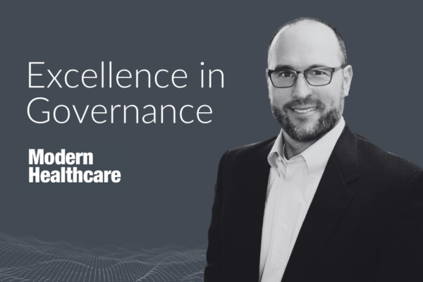 Brent Teiken Recognized By Modern Healthcare For For Excellence In Governance At Sanford Health